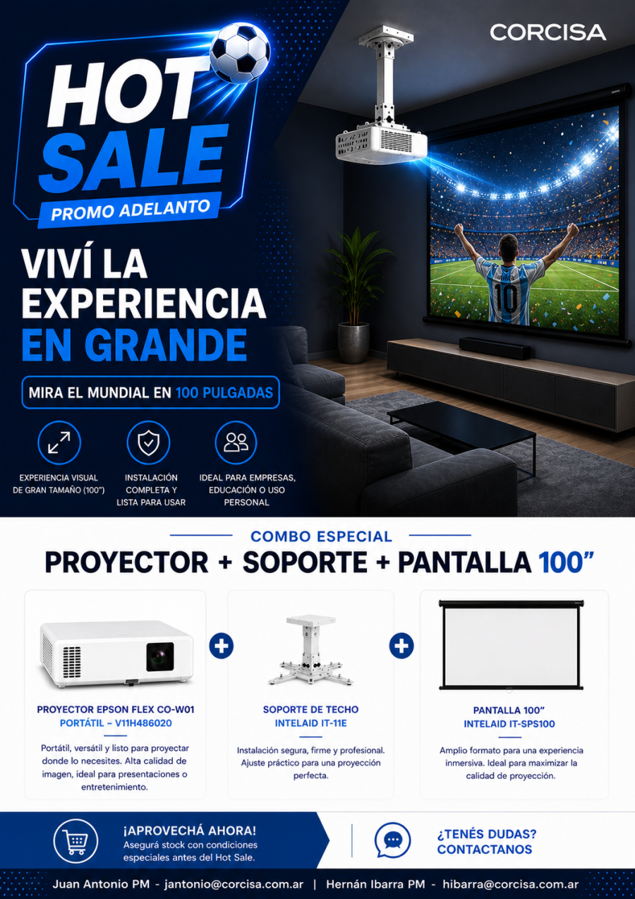 Pantallas & Proyectores