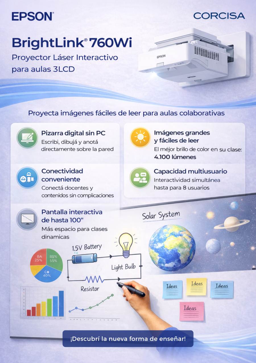 Proyector 760Wi Epson