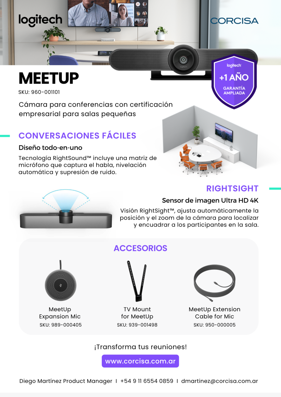 MeetUp Logitech