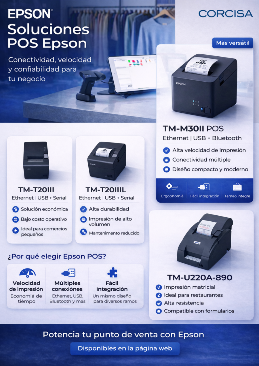 Impresoras Térmicas Epson