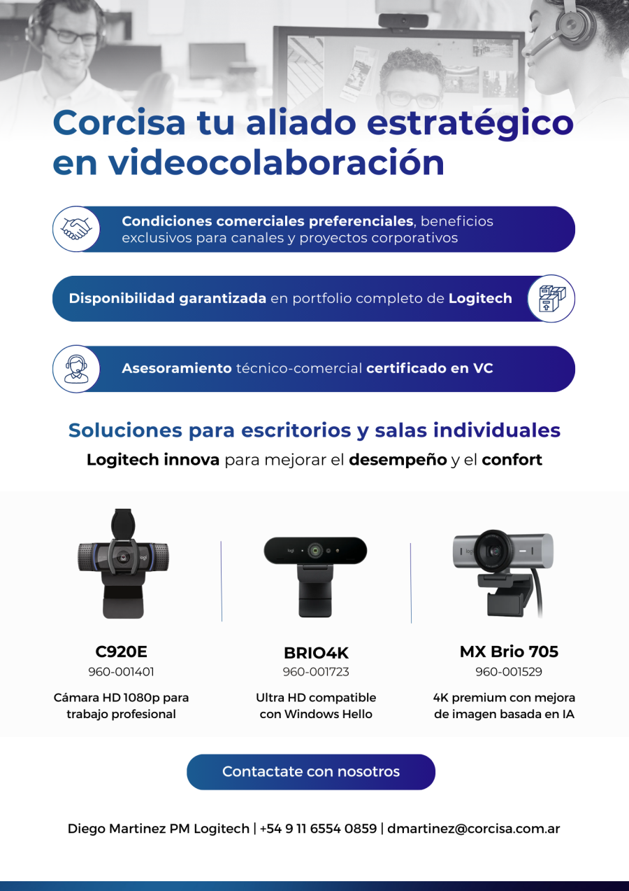 Soluciones de Videocolaboración Logitech