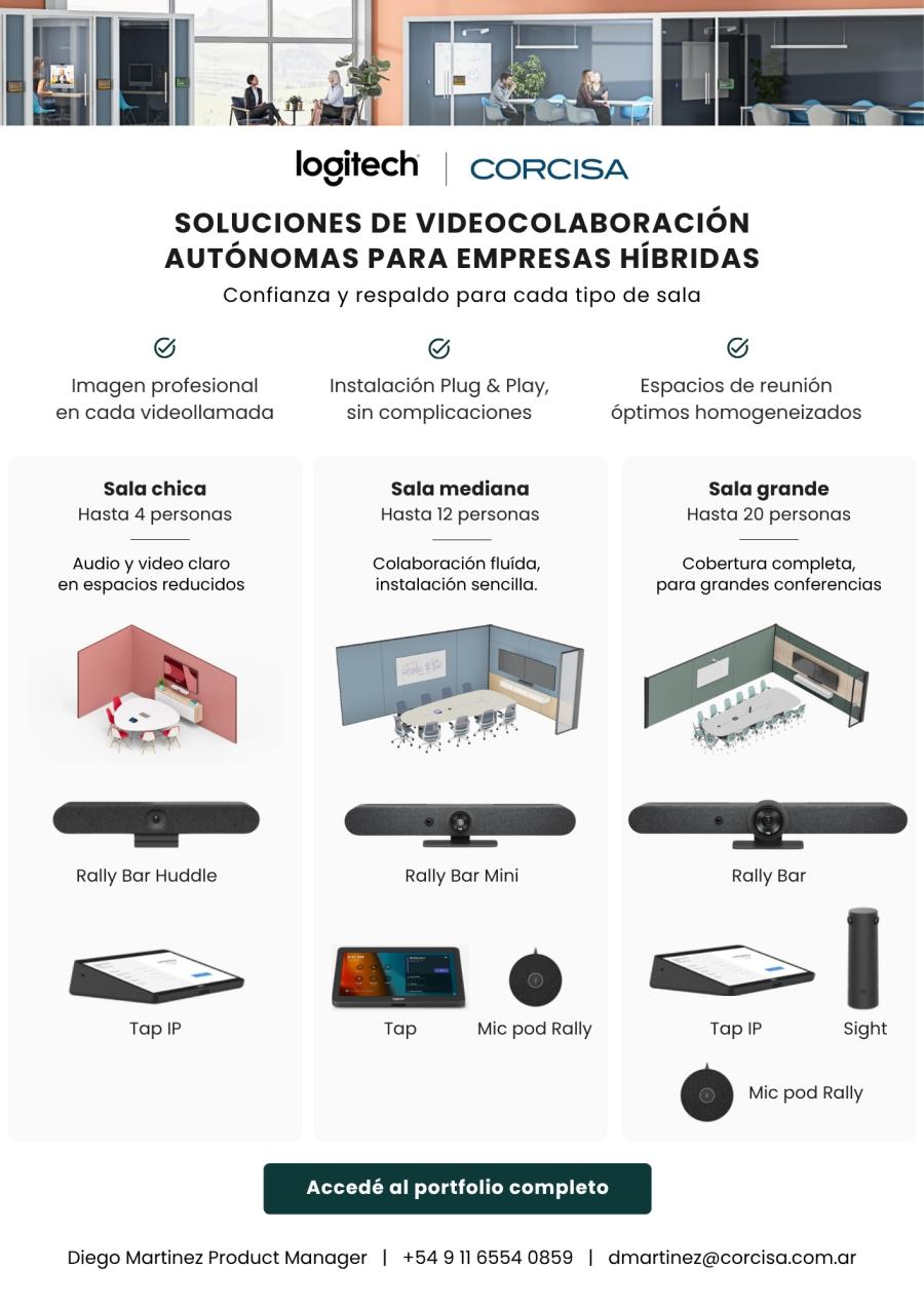 Soluciones de Videocolaboración Logitech